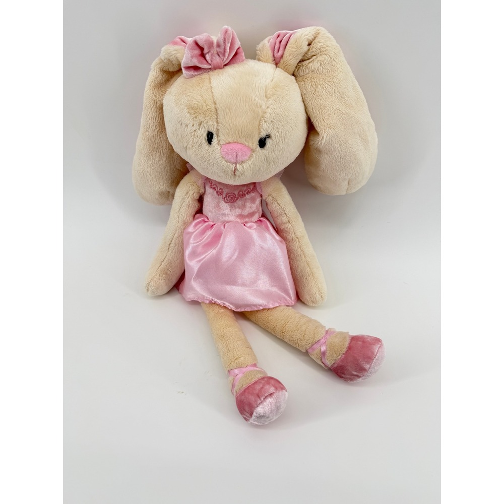 GUND Curtsy Ballerina Bunny Take-Along Friends 15" Plush Toy for Ages 1+